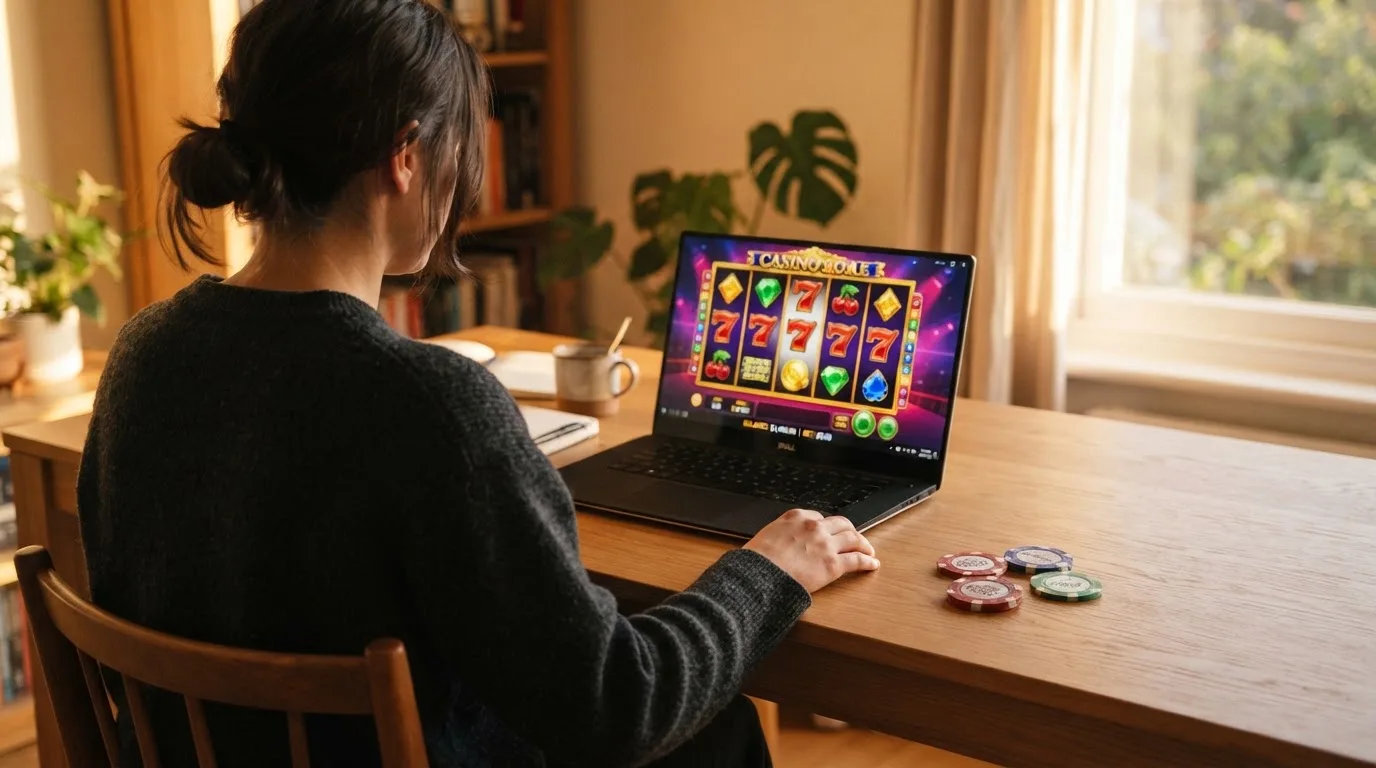 Een overzichtelijke rij Nederlandse online casino-logo's met een vinkje of kruisje dat aangeeft of ze Klarna accepteren