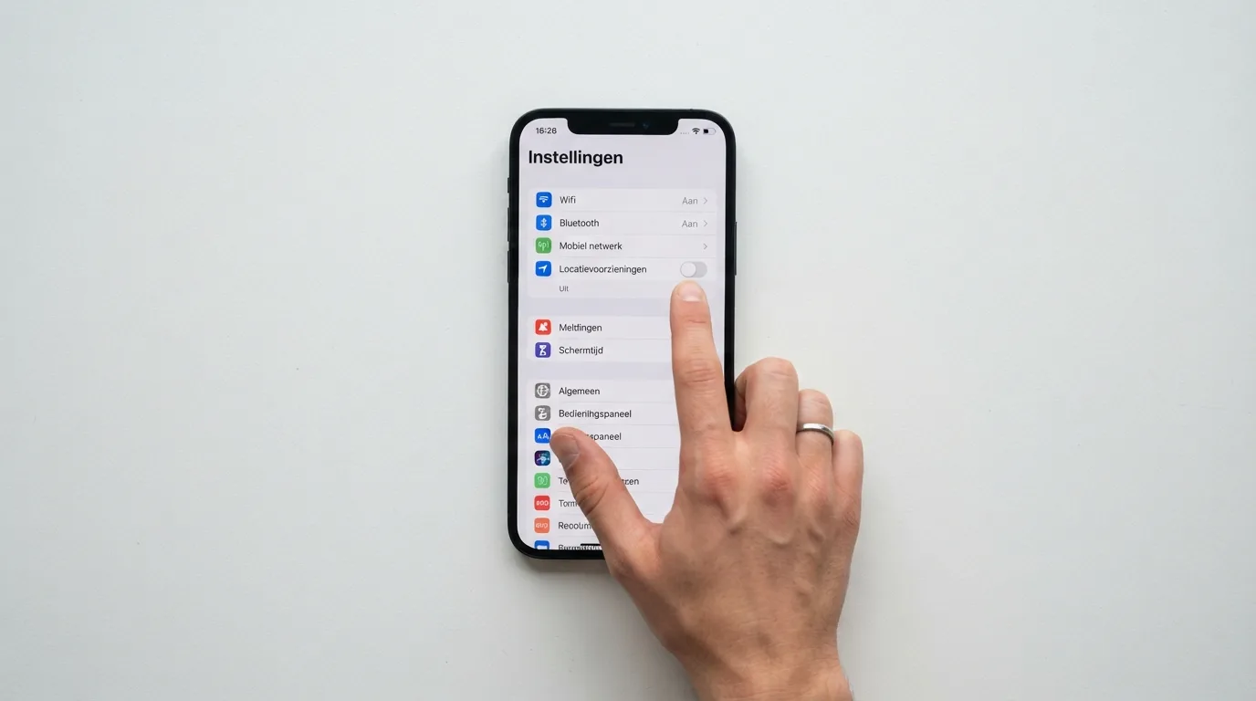 Het instellingenscherm van de Revolut-app met de Gambling Block-schakelaar prominent in beeld, op een smartphone